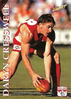 1995 Select AFL #220 Daryn Cresswell Front